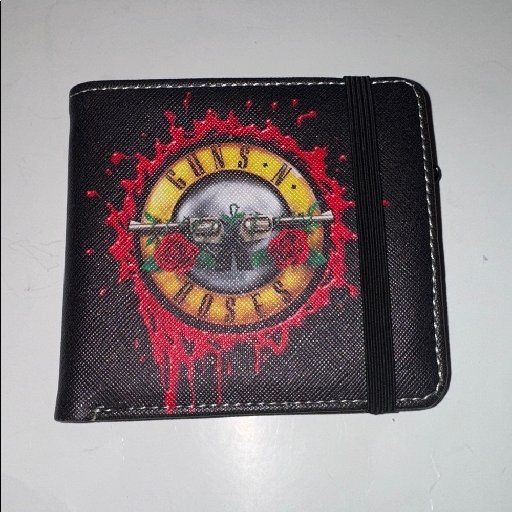 Guns N’ Roses Rock Band Wallet/New